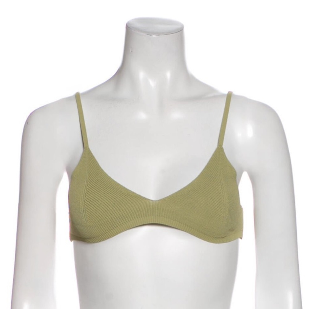 Jacquemus Green Bralette